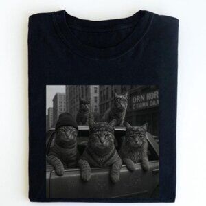 Funny Cat Gang Vintage Shirt,Funny Cat Meme Shirt